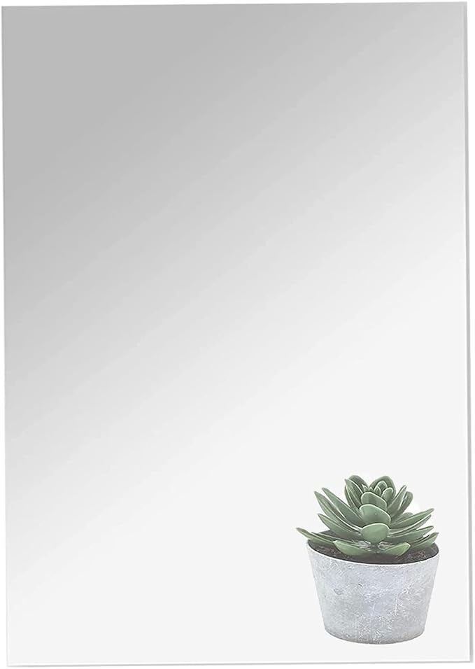 16" x 12" x 1Pcs Acrylic Mirror Sheet, Decorative Wall Mirror | Flexible Body by DARENYI