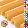 Butter Yellow Felt Fabric 36'' X 36'', 1.4mm Large Felt Sheets Soft Durable by FEIYAUMI