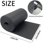 Storystore Sponge Neoprene Foam Sheet Roll, Home | Black Foam Padding Closed - Image 2