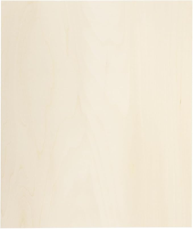 MECCANIXITY Basswood Sheet 8.3 x 11.8 x 0.2 Inch Unfinished Wood Boards Plywood by MECCANIXITY