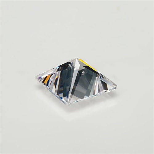 100pcs 4x4mm AAAAA Square White Princess Cut Loose Cubic Zirconia CZ Stone - Image 4