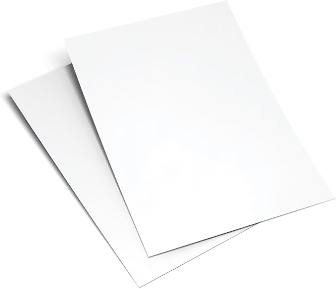100 Sheets White Cardstock Thick Paper - Image 3