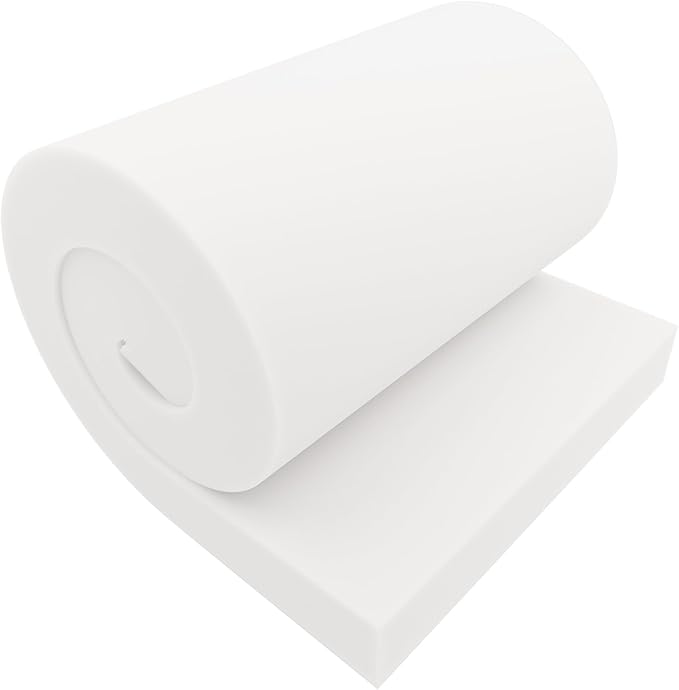 GoTo Foam 4" Height x 24" Width x 72" Length 35ILD Upholstery Cushion Made in - Image 2
