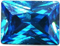 AierCrystal Aquamarine Color Cubic Zirconia Loose Beads Unset by AierCrystal