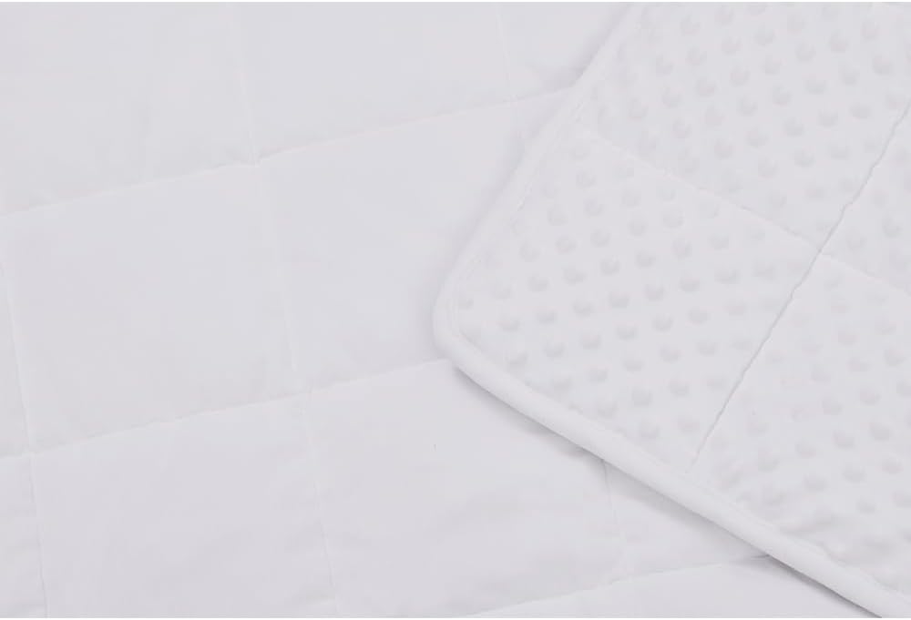 TONGDADA Minky Weighted Blanket | 40''x60'', 10lbs | Cozy and Soft Minky - Image 6