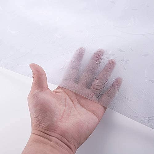 Niviy Flower Window Clings Static Cling Non-Adhesive Window Film Frosted Glass - Image 7