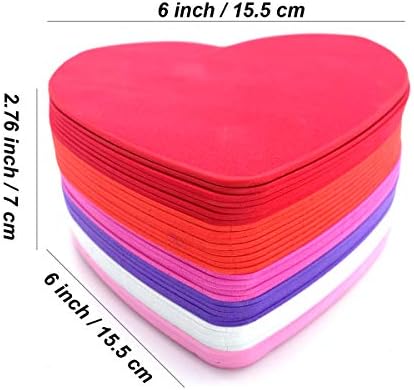 MBJelir EVA Foam Heart Shape DIY Craft Set - Image 2
