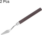 HARFINGTON 2pcs No.6 Palette Knives 12mm Width Stainless Steel Small Pointy - Image 3