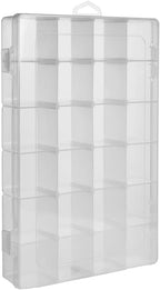 3 Pack DND Dice Storage Box Each 24 Grids Polyhedral Dice Organizer - Image 3