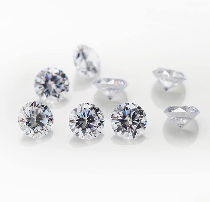 JIANGYUANGEMS Round Cut 5A Cubic Zirconia Stone Mix 15 Colors Loose CZ Stones - Image 8