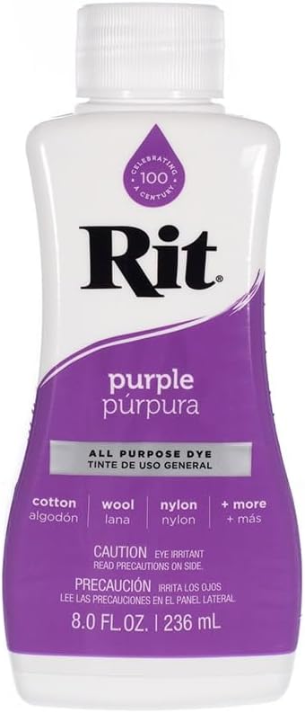 Rit Dye – 8 Oz. Liquid Fabric Dye by CraftCounty