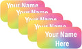 Personalized Name Labels for Kids – 60 Waterproof Peel-and-Stick Labels for by GILBIN