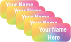 Personalized Name Labels for Kids – 60 Waterproof Peel-and-Stick Labels for by GILBIN
