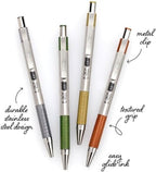 Zebra Pen F-301 Signature Series Retractable Ballpoint Pen, Stainless-Steel - Image 4