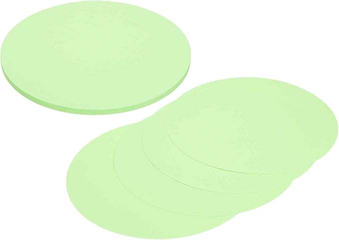MECCANIXITY 24 Pcs Circle Card Stock, 8.3 Inch Round Cutouts Paper Thick by MECCANIXITY