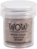 Wow! Embossing Powder Metallic Bundle: Gold, Platinum and Copper - Image 5