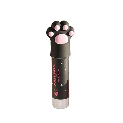Solid Glues, Kawaii Cartoon Solid Glue Stick, Cat Claw Cute Glue Stick - Image 4