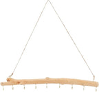 15 Inch 9 Hook Driftwood Wall Hanging Branch Hanger Natural Wood Farmhouse by SOFPLATE