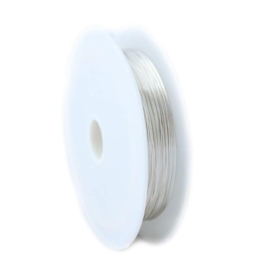 925 Sterling Silver Wire, 24 Gauge, Half Hard, 50FT by CRAFT WIRE | Sterling - Image 4
