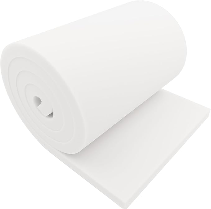 GoTo Foam 1" Height x 24" Width x 72" Length 36ILD Upholstery Cushion Made in - Image 2