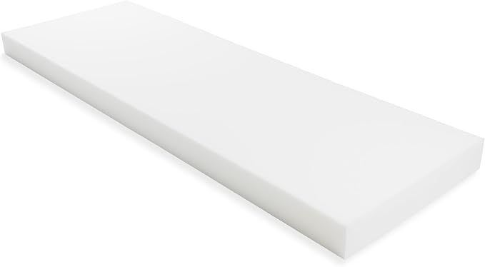 GoTo Foam 4" Height x 24" Width x 72" Length 35ILD Upholstery Cushion Made in - Image 3