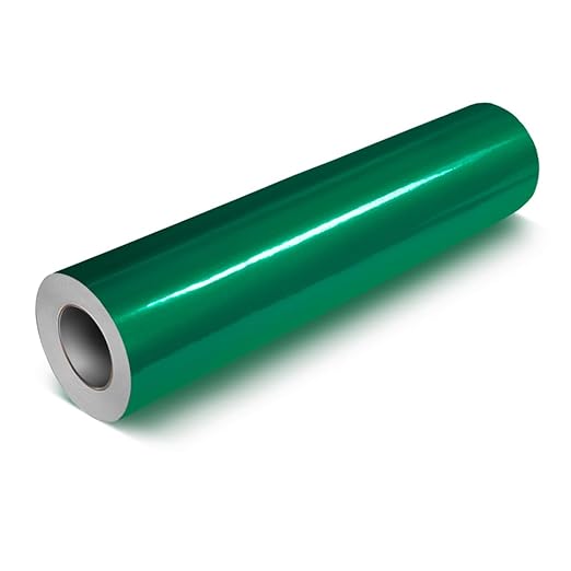 VViViD DECO65 Reflective Green Permanent Adhesive Craft 12" x 4ft Vinyl Roll by VVIVIDVINYL