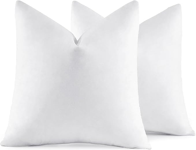 MIULEE 16x16 Pillow Inserts, Decorative Fluffy Throw Pillow Inserts Cotton by MIULEE