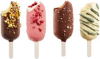 Lékué Set of 4 Classic Creamy Ice Cream Molds + Toppings Container | Fun Shape - Image 4