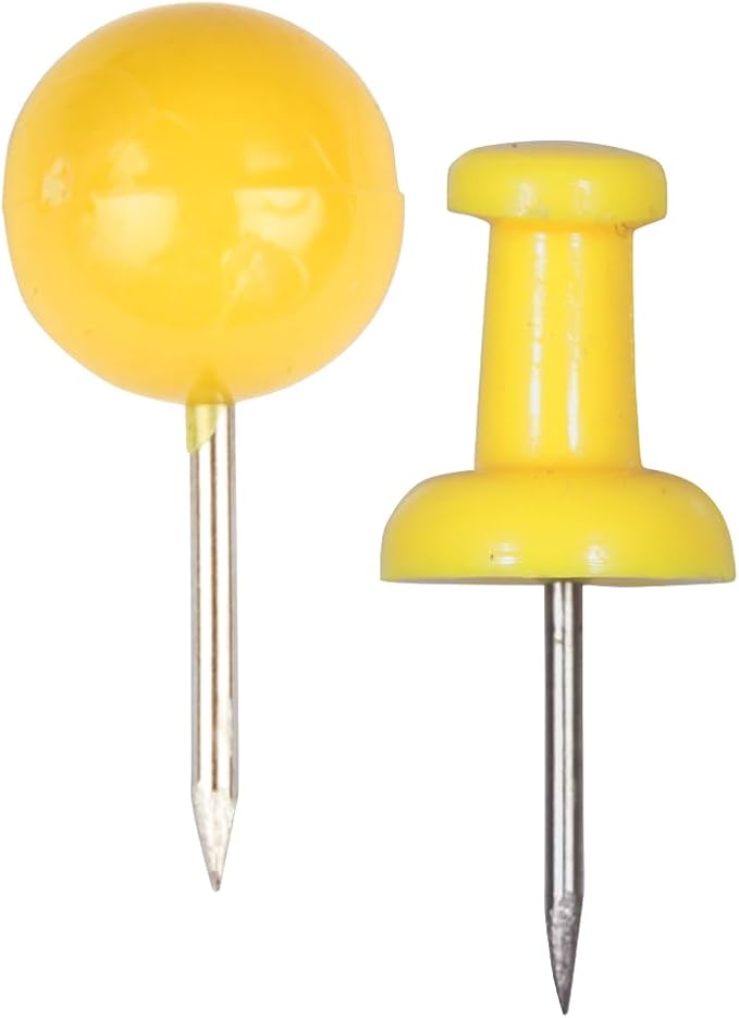 JAM PAPER Colorful Push Pins - Image 4