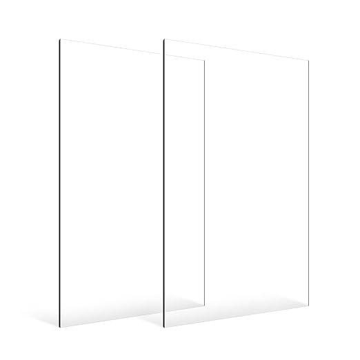 VEVOR Plexiglass Acrylic Sheets, 24 x 48 Inch 1/8 Inch Thick Clear Plastic Cast - Image 11