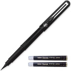 Pentel Arts Portable Pocket Brush Pen, 1Pen & 2Refills by PentelofAmerica