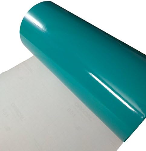 Turquoise Blue Glossy 12" x 10 Foot Roll of Oracal 651 Permanent by Orafol