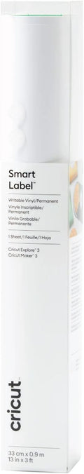 Cricut Smart Label Writable Vinyl – Permanent, 3 ft Roll by Unknown