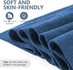 1.4mm Felt Fabric 36'' X 36'' Large Felt Sheets Soft Craft Felt by The Yard - Image 3