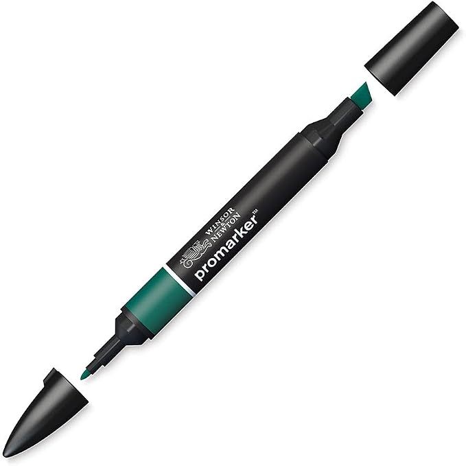 Winsor & Newton ProMarker, Marking Pen, Pastel Ink, 160 Colors, 2 Nibs by WinsorNewton