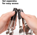 OXO Good Grips 4 Piece Stainless Steel Measuring Spoons - Image 4