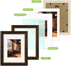 Golden State Art, 9X12 Ornate Finish Photo Frame - Image 4