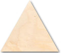 Unfinished Wood Triangle Shape Craft up to 46" DIY 7" / 1/4" by 24HourCrafts