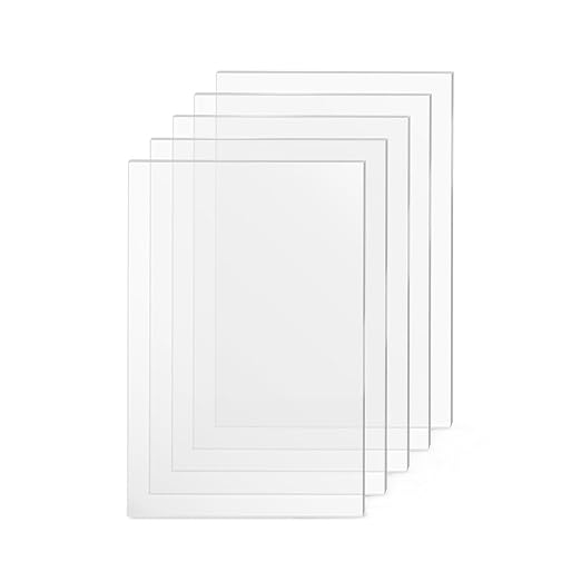4 Pack Clear Cast Acrylic Sheets 12×16 Inch, 1/8" Thick Plexiglass Boards - Image 2
