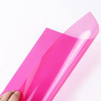 Tong Gu 5PCS Colored A4 PVC Flexible Plastic Sheets Transparent Gel Clear DIY - Image 2