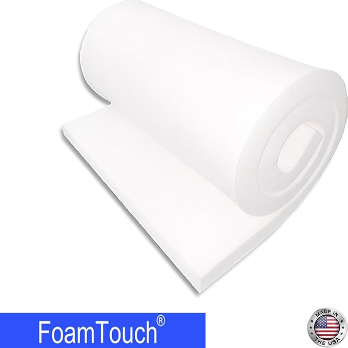FoamTouch High Density Upholstery Foam, 1.79LB Density-45LB ILD, Made in USA – - Image 3