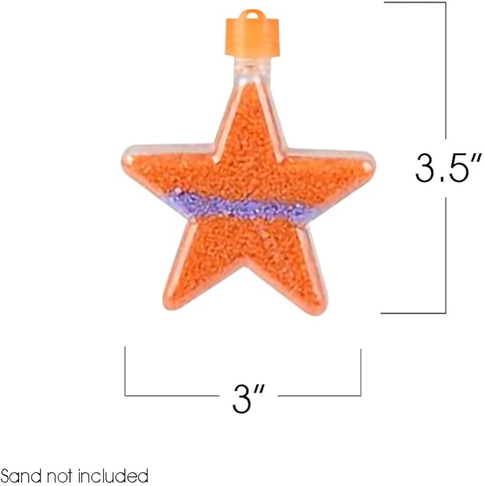 ArtCreativity Star Sand Art Bottle Necklaces, Sand Art Craft Kit - Image 3