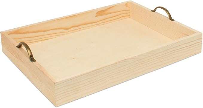 Unfinished Wood Nesting Serving Trays - Image 5