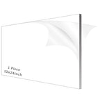 Clear Acrylic Sheet Plexiglass, 1/4" Thick Cast Acrylic Glass Sheet, Plexiglass by ADTDA