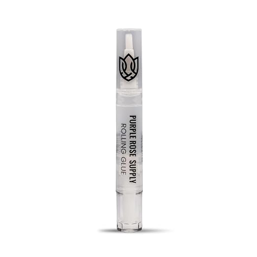 Purple Rose Supply Rolling Glue – 4ml Glue Pen by PurpleRoseSupply