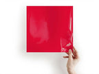 3M 7125 Perfect Match Red Gloss Permanent Adhesive Vinyl Roll - Image 2