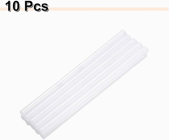 HARFINGTON 10pcs Hot Glue Sticks 0.43" Dia x 11.02" Long EVA Mini Hot Melt - Image 3