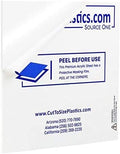 Premium 1/4 Clear Acrylic PlexiGlass Sheet by SOURCEONEDISPLAYS