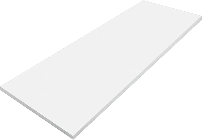 Amylove 1 Pack Polyurethane Foam 1/2" x 24" x 84" High Density Cushion by Amylove