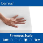 FoamRush 1" x 36" x 36" Premium Quality Upholstery Foam Cushion High Density - Image 2